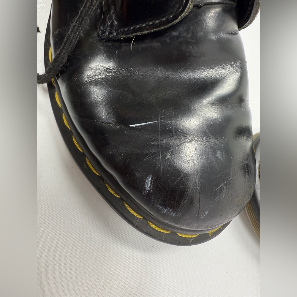 Dr. Martens 1460 Black Smooth Leather 8-Eye Boots – Women’s 7 / UK 5 / EU 38 - Picture 13 of 16